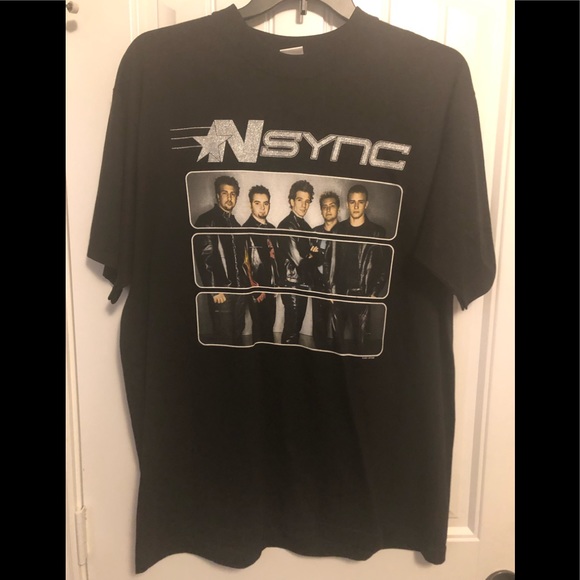 nsync popodyssey tour shirt
